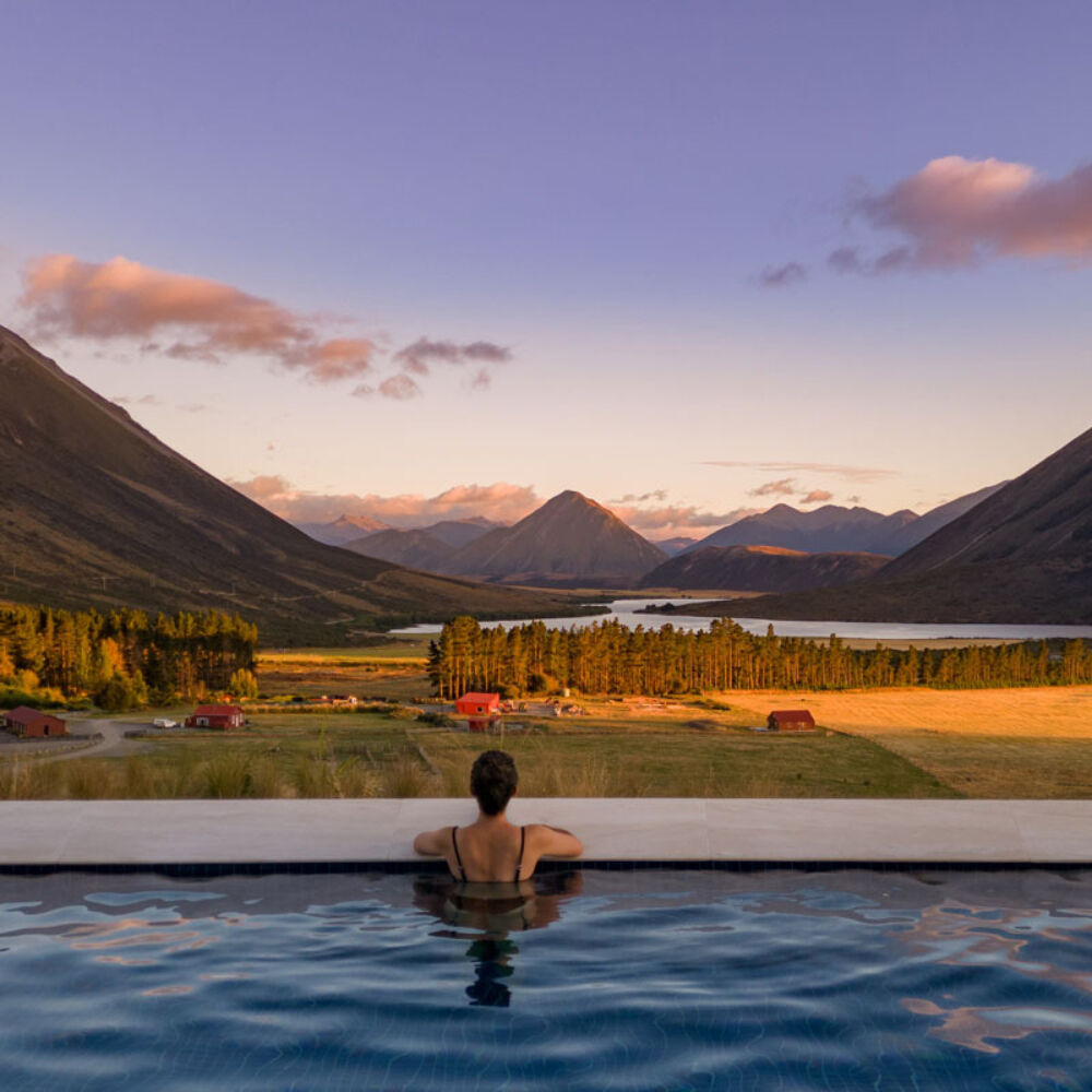 Flockhill Lodge - Lake Pearson, New Zealand