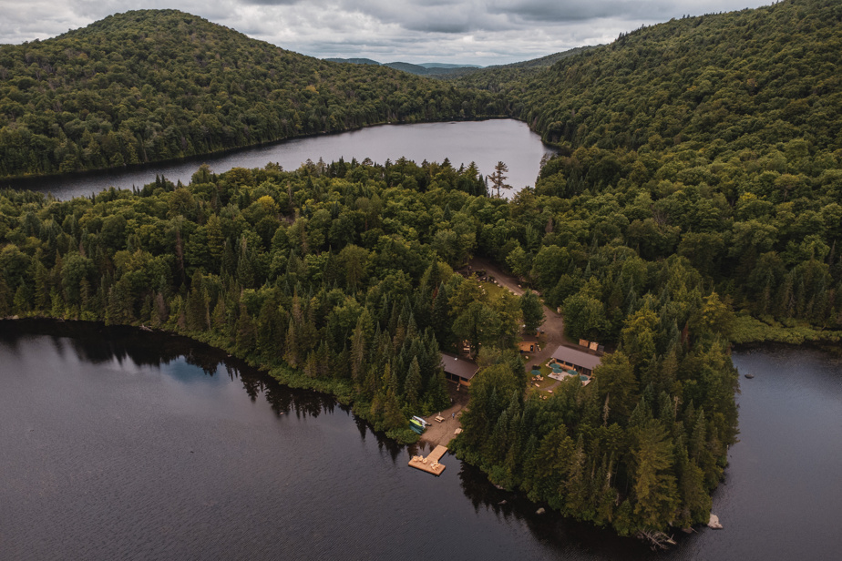 Huttopia Les Deux Lacs—Laurentides - Mont-Blanc, Canada Huttopia Les Deux Lacs—Laurentides, Mont-Blanc, Canada