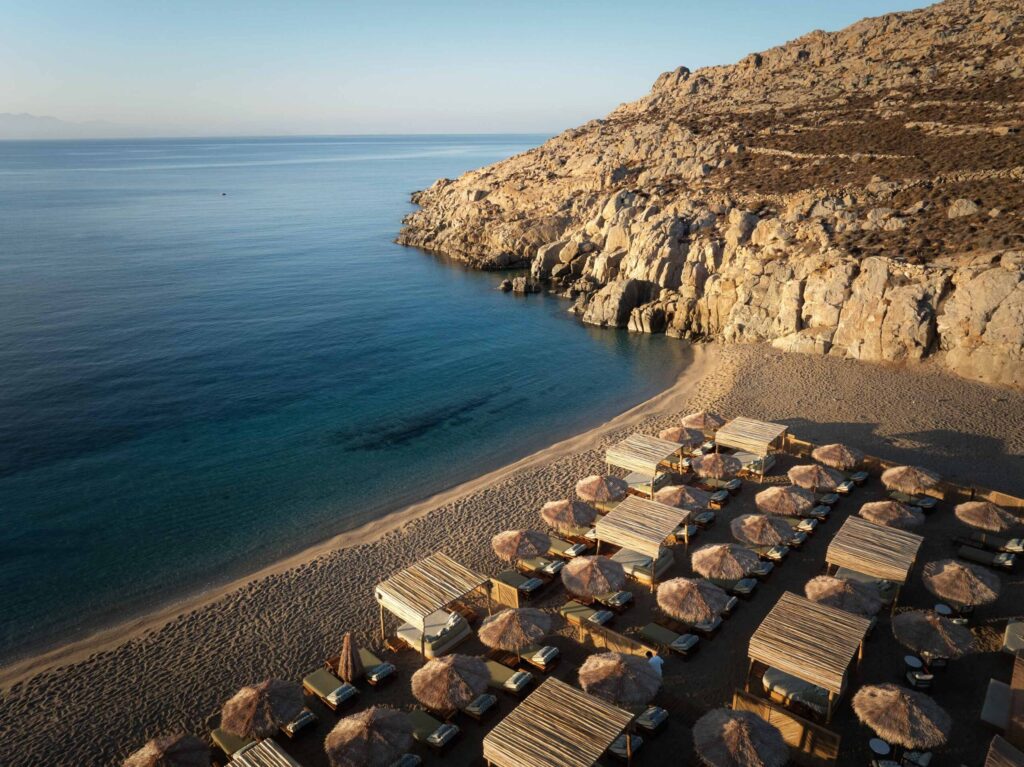 Myconian Sunrise - Agrari Beach, Greece